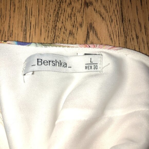 Bershka Floral Spaghetti Strap Romper Large - Picture 5 of 6